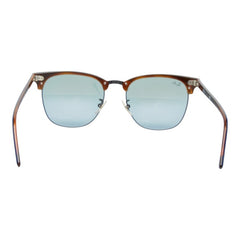 レイバン クラブマスター サングラス サーモント ブロー RB3016F ブルー ブラウン プラスチック メンズ Ray-Ban 【中古】