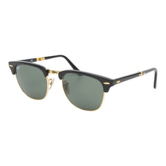 レイバン クラブマスター サングラス サーモント ブロー フォールディング RB2176 ブラック プラスチック メンズ Ray-Ban 【中古】