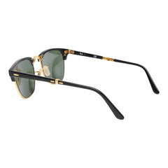 レイバン クラブマスター サングラス サーモント ブロー フォールディング RB2176 ブラック プラスチック メンズ Ray-Ban 【中古】
