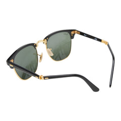 レイバン クラブマスター サングラス サーモント ブロー フォールディング RB2176 ブラック プラスチック メンズ Ray-Ban 【中古】
