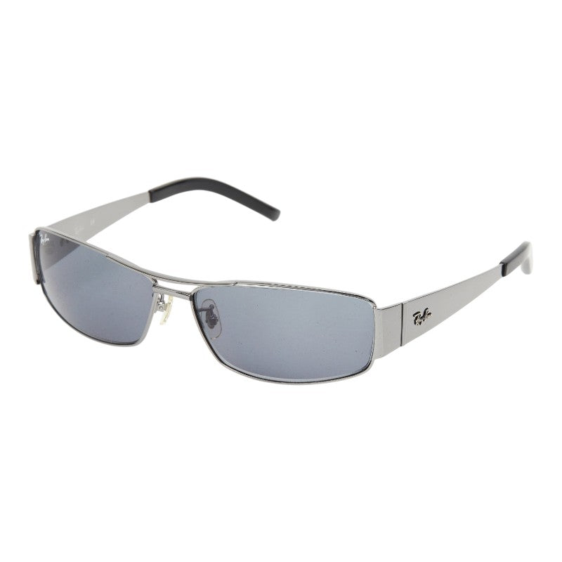 レイバン アビエータ サングラス RB3370 シルバー ブラック メタル プラスチック メンズ Ray-Ban 【中古】