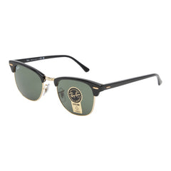 レイバン クラブマスター サングラス サーモント ブロー RB3016 ブラック プラスチック メンズ Ray-Ban 【中古】