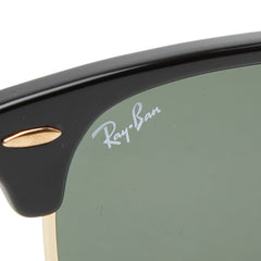 レイバン クラブマスター サングラス サーモント ブロー RB3016 ブラック プラスチック メンズ Ray-Ban 【中古】
