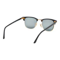 レイバン クラブマスター サングラス 偏光レンズ 度入り サーモント ブロー RB3016 ブラック プラスチック メンズ Ray-Ban 【中古】