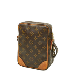 ルイ ヴィトン モノグラム アマゾン 斜め掛け ショルダーバッグ M45236 ブラウン PVC レザー レディース LOUIS VUITTON 【中古】