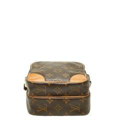 ルイ ヴィトン モノグラム アマゾン 斜め掛け ショルダーバッグ M45236 ブラウン PVC レザー レディース LOUIS VUITTON 【中古】