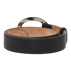 ドルチェアンドガッバーナ ベルト サイズ34 ブラック レザー メンズ DOLCE&GABBANA 【中古】
