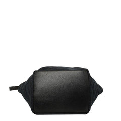 グッチ GGキャンバス シェリーライン ハンドバッグ トートバッグ 131230 ブラック レッド グリーン キャンバス レザー レディース GUCCI 【中古】