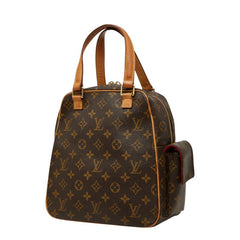 ルイ ヴィトン モノグラム エクサントリ シテ ハンドバッグ M51161 ブラウン PVC レザー レディース LOUIS VUITTON 【中古】