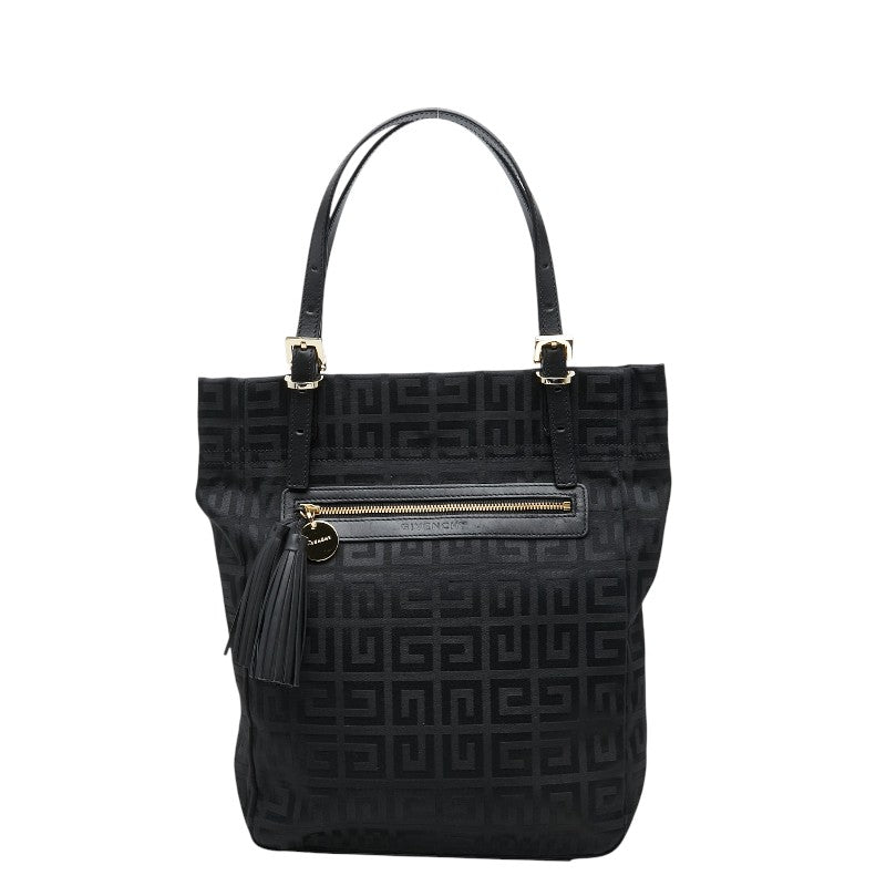 ジバンシー ハンドバッグ トートバッグ ブラック ナイロン レザー レディース Givenchy 【中古】