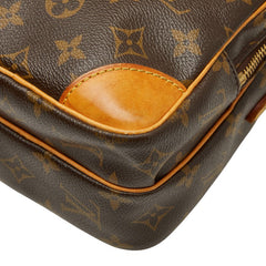 ルイ ヴィトン モノグラム アマゾン 斜め掛け ショルダーバッグ M45236 ブラウン PVC レザー レディース LOUIS VUITTON 【中古】