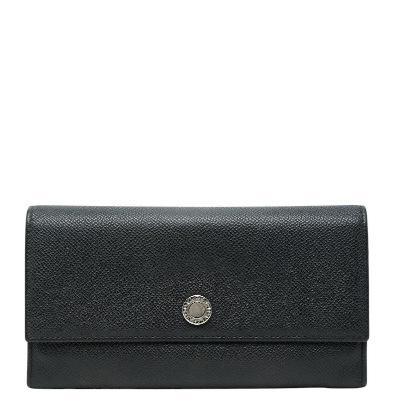 ブルガリ 長財布 27749 ブラック レザー レディース BVLGARI 【中古】