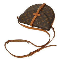 ルイ ヴィトン モノグラム シャンティーMM 斜め掛け ショルダーバッグ M51233 ブラウン PVC レザー レディース LOUIS VUITTON 【中古】