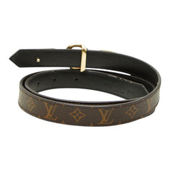 ルイ ヴィトン LV サークル プライム 20MM バックルベルト サイズ 80 32 M0510 ブラウン PVC レディース LOUIS VUITTON 【中古】