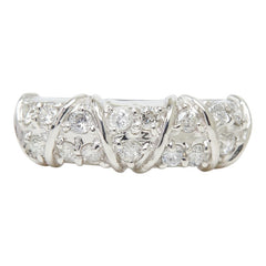 Pt900 プラチナ ダイヤ0.50ct リング 指輪 レディース 11.5号 【中古】