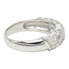 Pt900 プラチナ ダイヤ0.50ct リング 指輪 レディース 11.5号 【中古】