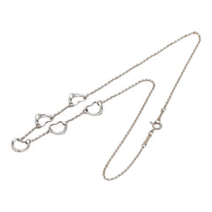ティファニー 5連 オープンハート ネックレス SV925 シルバー レディース TIFFANY&Co. 【中古】