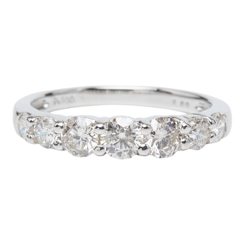 Pt900 プラチナ ダイヤ1.00ct リング 指輪 レディース 11.5号 【中古】