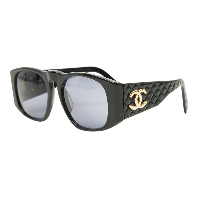 シャネル ココマーク サングラス 01450 94305 ブラック プラスチック レディース CHANEL 【中古】