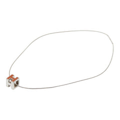 エルメス カージュドアッシュ Hキューブ ネックレス シルバー メタル レディース HERMES 【中古】