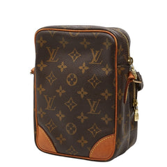 ルイ ヴィトン モノグラム アマゾン 斜め掛け ショルダーバッグ M45236 ブラウン PVC レザー レディース LOUIS VUITTON 【中古】