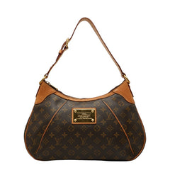ルイ ヴィトン モノグラム テムズGM ワンショルダーバッグ M56383 ブラウン PVC レザー レディース LOUIS VUITTON 【中古】