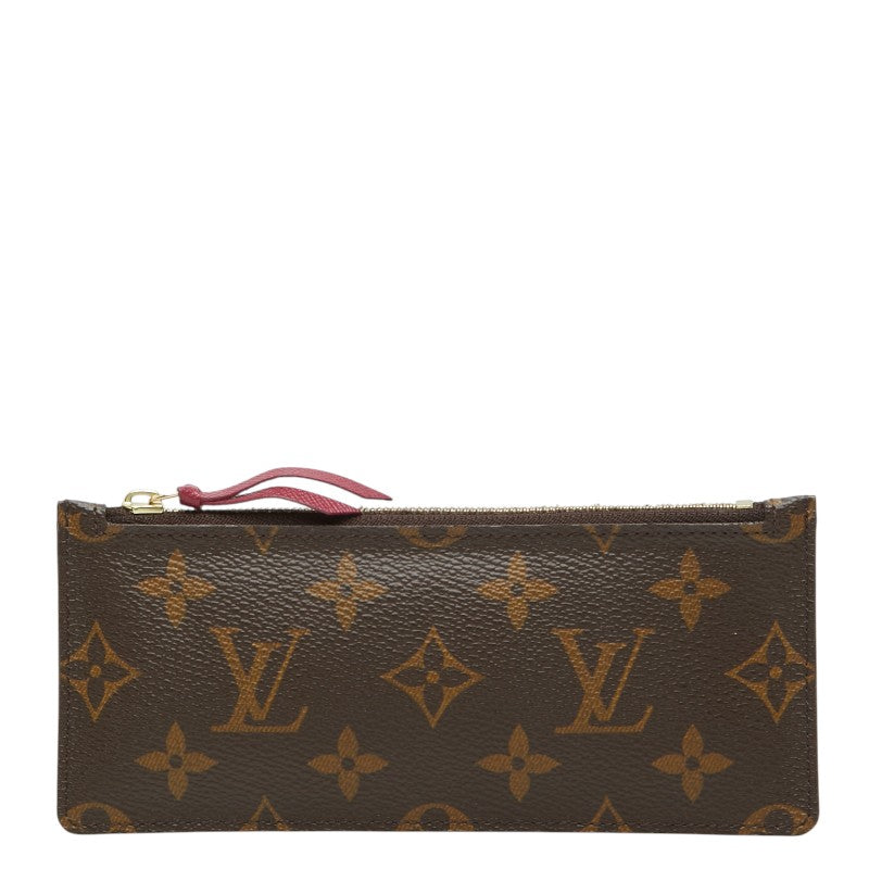ルイ ヴィトン モノグラム ポルトフォイユ ジョセフィーヌ 付属 コインケース ポーチ ブラウン PVC レザー レディース LOUIS VUITTON 【中古】