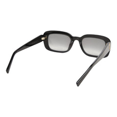 サンローラン YSLロゴ アジアンフィット サングラス アイウェア SLM130 ブラック プラスチック メンズ SAINT LAURENT 【中古】