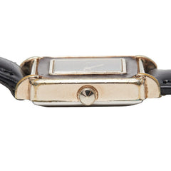 サンローラン マカロン レザーイン 腕時計 4-831268 クオーツ ブラウン文字盤 メタル レザー レディース SAINT LAURENT 【中古】