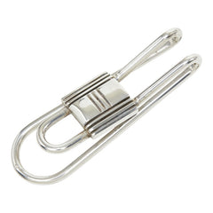 エルメス カデナ マネークリップ シルバー レディース HERMES 【中古】