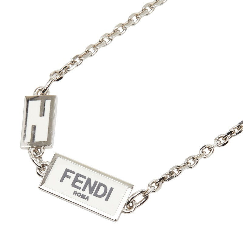 フェンディ ロゴプレート ネックレス ネックレス 1A0923 メタル レディース FENDI 【中古】