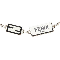フェンディ ロゴプレート ネックレス ネックレス 1A0923 メタル レディース FENDI 【中古】