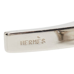 エルメス フィルー グローブホルダー 手袋ホルダー シルバー メタル レディース HERMES 【中古】