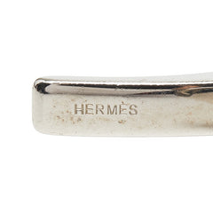 エルメス フィルー グローブホルダー 手袋ホルダー シルバー メタル レディース HERMES 【中古】