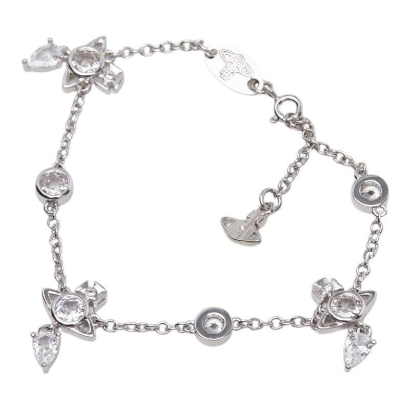 ヴィヴィアンウエストウッド オーブ ビジュー ブレスレット シルバー メタル レディース Vivienne Westwood 【中古】
