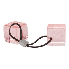 ルイ ヴィトン アンクルージョン キューブ ヘアゴム ヘアアクセサリー ピンク プラスチック レディース LOUIS VUITTON 【中古】