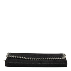 ステラマッカートニー ファラベラ 長財布 ブラック ポリエステル レディース Stella McCartney 【中古】