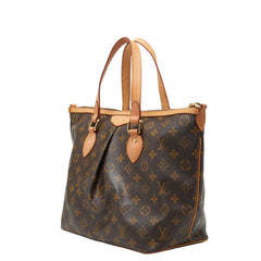ルイ ヴィトン モノグラム パレルモPM ハンドバッグ ショルダーバッグ 2WAY M40145 ブラウン PVC レザー レディース LOUIS VUITTON 【中古】
