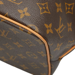 ルイ ヴィトン モノグラム パレルモPM ハンドバッグ ショルダーバッグ 2WAY M40145 ブラウン PVC レザー レディース LOUIS VUITTON 【中古】