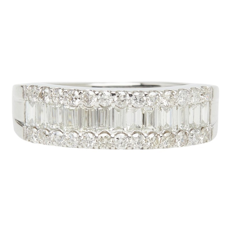 Pt900 プラチナ ダイヤ1.00ct リング 指輪 レディース 11.5号 【中古】