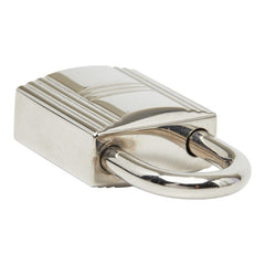 エルメス カデナ 南京錠 キー セット シルバー メタル レディース HERMES 【中古】