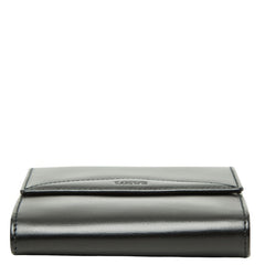 ロエベ アナグラム 二つ折り財布 060305 ブラック レザー レディース LOEWE 【中古】
