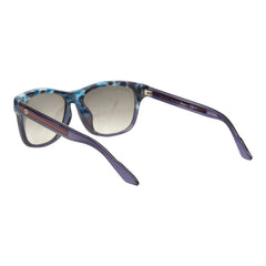 グッチ アジアンフィット ロゴ サングラス GG3735FS ブルー パープル プラスチック レディース GUCCI 【中古】