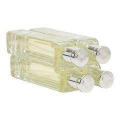 エルメス UN JARDIN SUR LE NIL ナイルの庭 15ml 香水 4本セット クリア シルバー ガラス レディース HERMES 【中古】