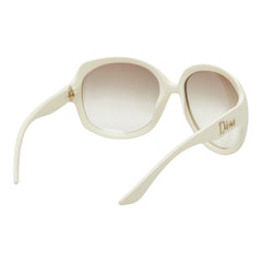ディオール GLOSSY1 グラデーション サングラス N5A02 ホワイト プラスチック レディース Dior 【中古】