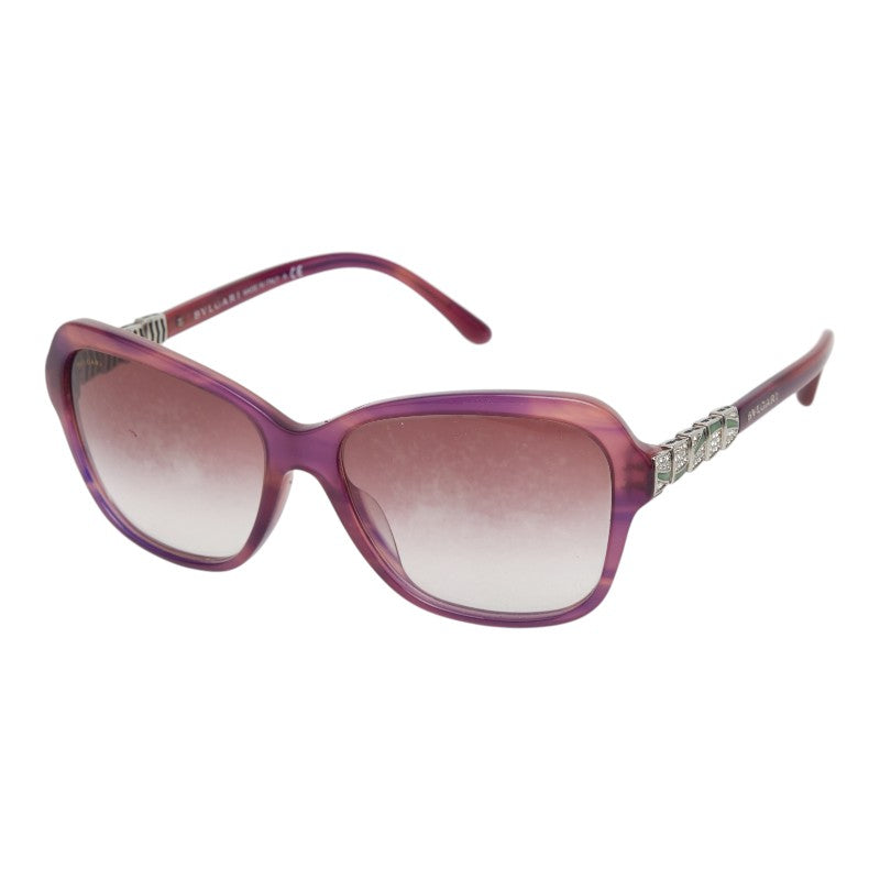 ブルガリ グラデーション サングラス 8142-B-F パープル系 プラスチック レディース BVLGARI 【中古】