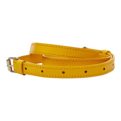 ルイ ヴィトン ショルダーストラップ イエロー レザー レディース LOUIS VUITTON 【中古】