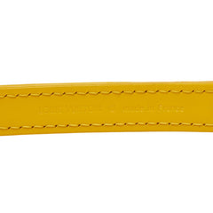 ルイ ヴィトン ショルダーストラップ イエロー レザー レディース LOUIS VUITTON 【中古】