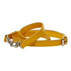 ルイ ヴィトン ショルダーストラップ イエロー レザー レディース LOUIS VUITTON 【中古】