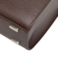 ルイ ヴィトン エピ フィガリPM ハンドバッグ M5201D モカ ブラウン PVC レザー レディース LOUIS VUITTON 【中古】